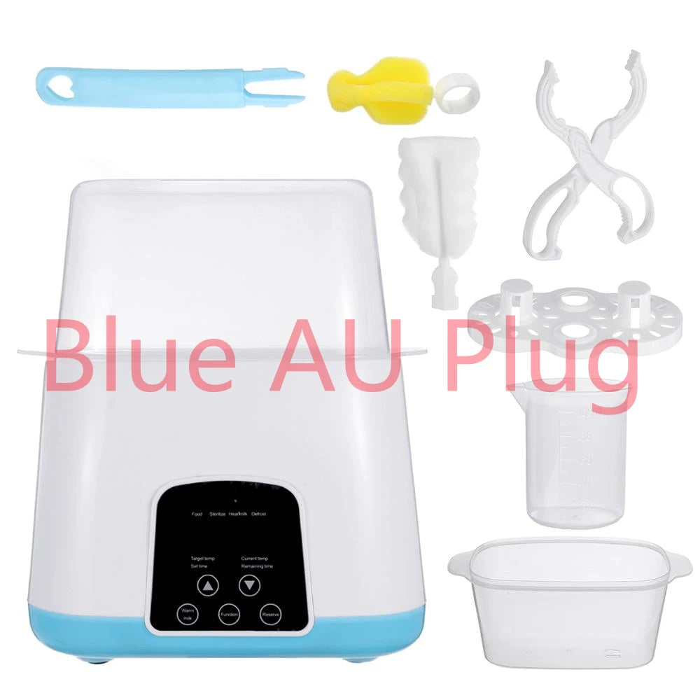 Baby Bottle Sterilizer 6 in 1 Multi Function Automatic Intelligent Thermostat Baby Milk Bottle Disinfection Baby Bottle Warmer